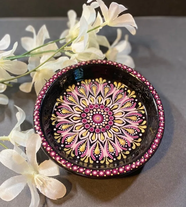 Mandala Trinket Dish