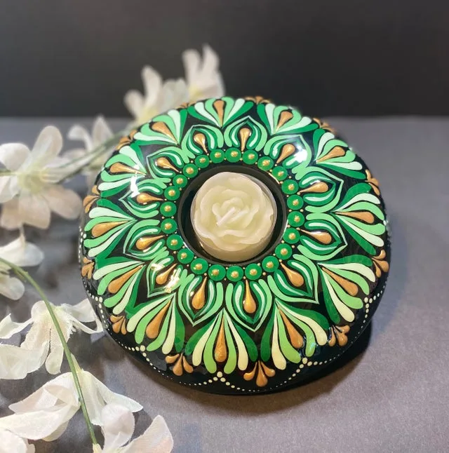 Mandala Tea Light Holders