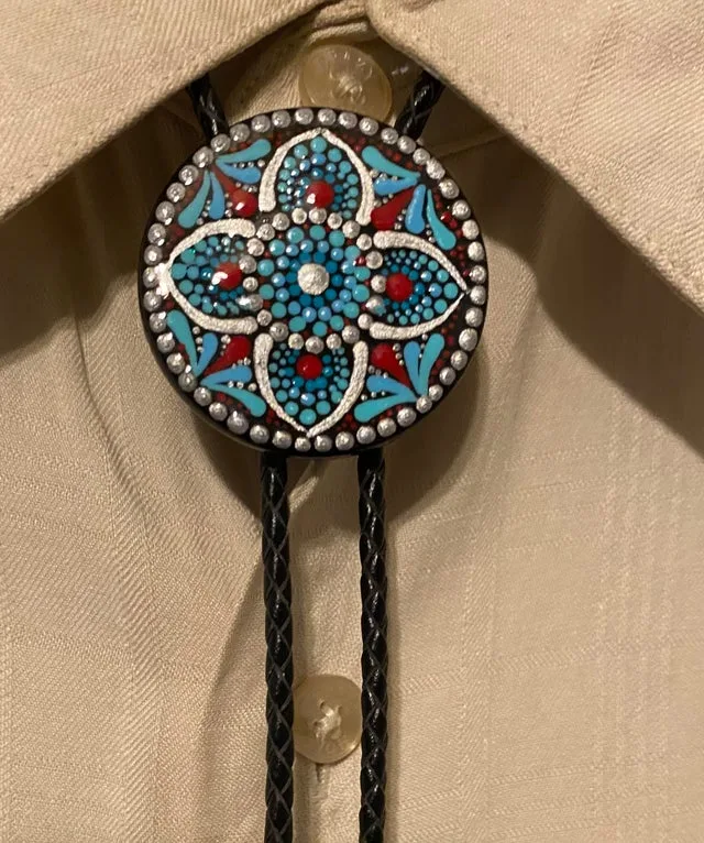 Hand- Painted Bolo Ties